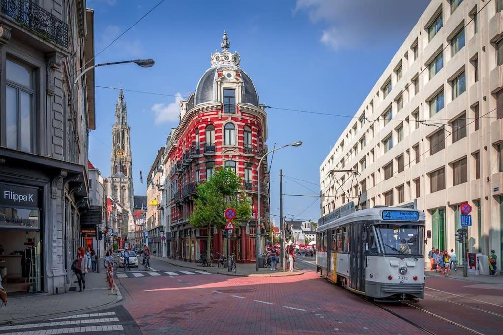 Mubi-Stay - Appartement Chalereux Au Centre Ville D'Anvers エクステリア 写真